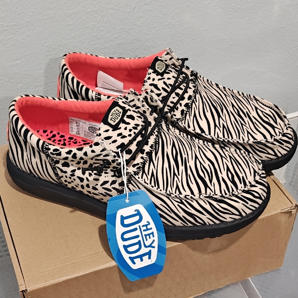 Hey Dude Wally Tri Mixed Animal Print